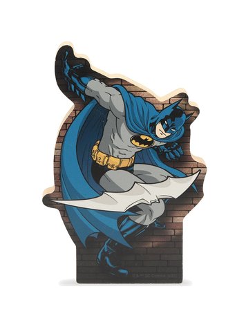 DC HEROES BATMAN CHUNKY WOOD ART