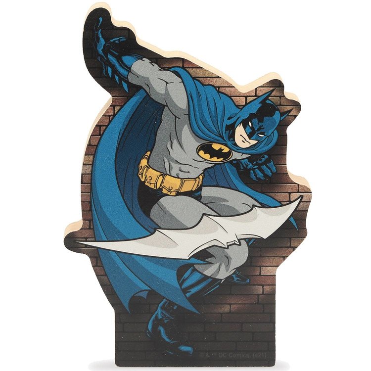 DC HEROES BATMAN CHUNKY WOOD ART
