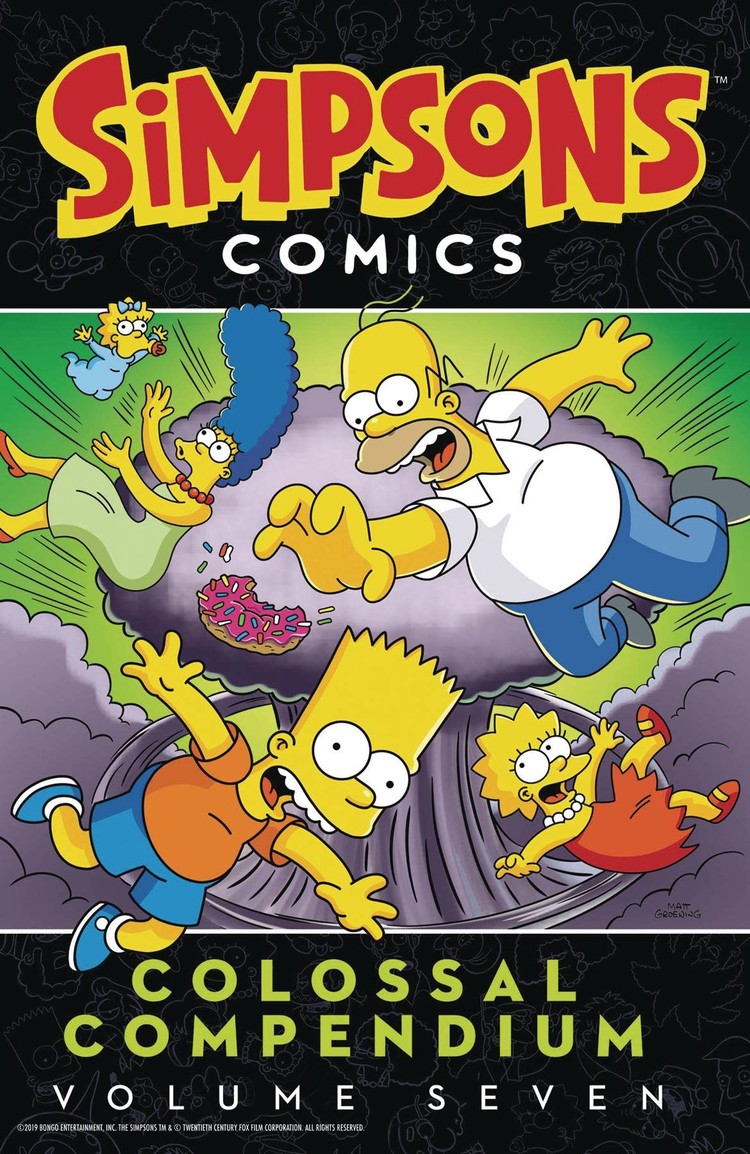 HARPER COLLINS PUBLISHERS SIMPSONS COMICS COLOSSAL COMPENDIUM TP VOL 07