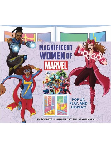 ABRAMS MAGNIFICENT WOMEN OF MARVEL POP UP PLAY & DISPLAY