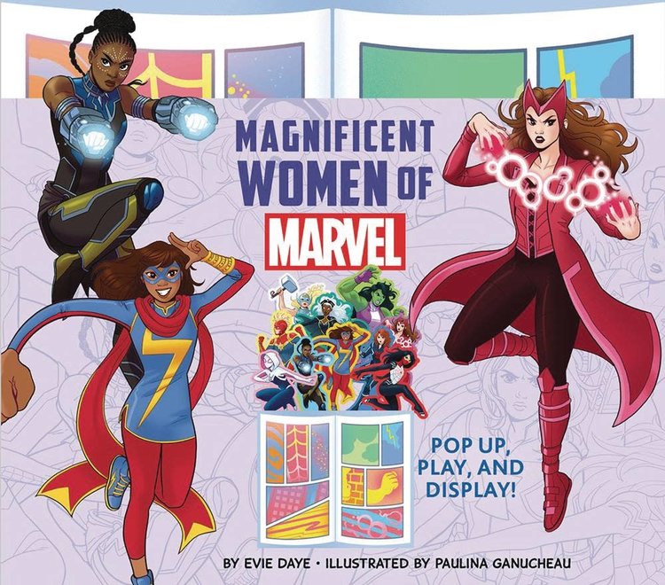 ABRAMS MAGNIFICENT WOMEN OF MARVEL POP UP PLAY & DISPLAY