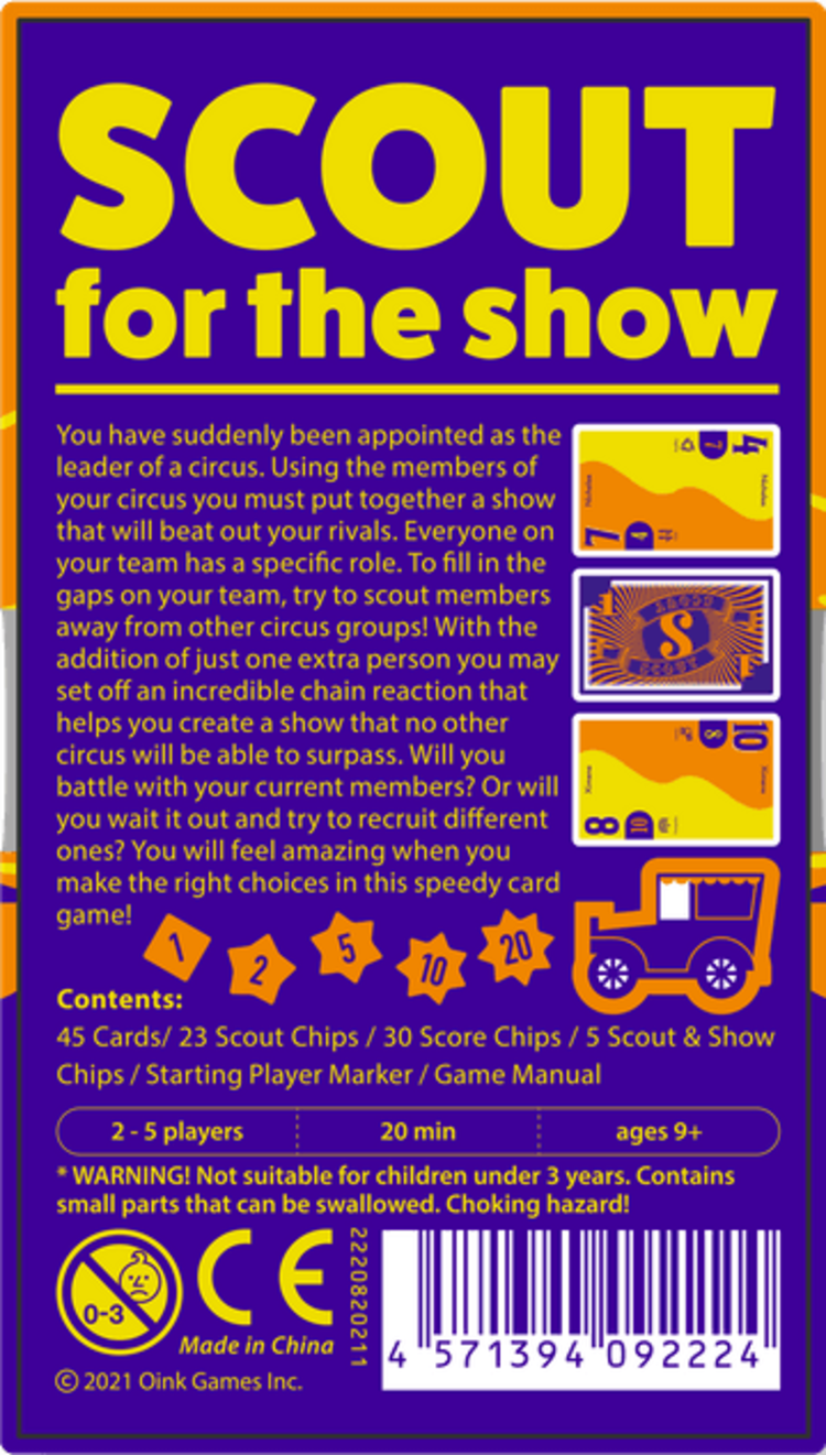 OINK GAME SCOUT (GAME)