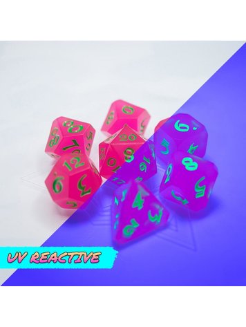DIE HARD DICE DIE HARD DICE 7 PIECE RPG SET AFTERDARK AVALORE FUNKY TOWN