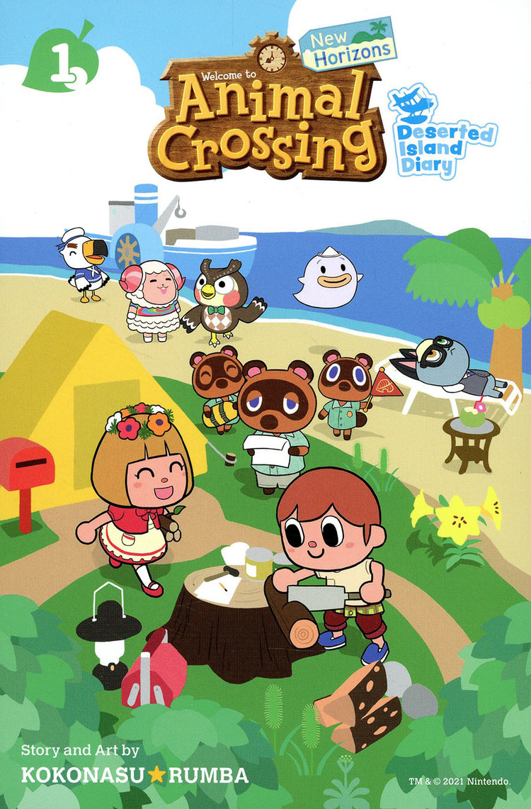 VIZ MEDIA LLC ANIMAL CROSSING NEW HORIZONS GN VOL 01