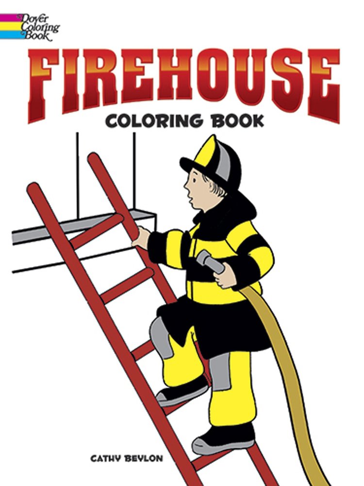 FIREHOUSE COLORING BOOK - Illusive Comics