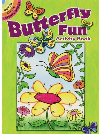 DOVER PUBLICATIONS BUTTERFLY FUN ACTIVITY BOOK