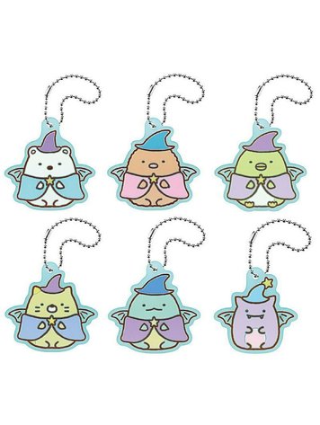 SUMIKKO GURASHI RUBBER MASCOT KEYCHAIN