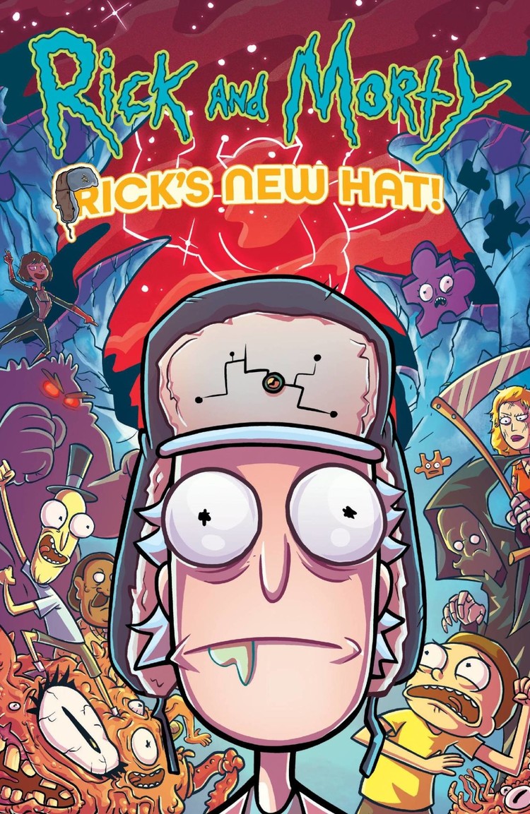 ONI PRESS INC. RICK & MORTY RICKS NEW HAT TP