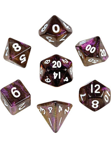 MDG MDG MINI POLYHEDRAL DICE SET: STARDUST SUPERVOLCANO