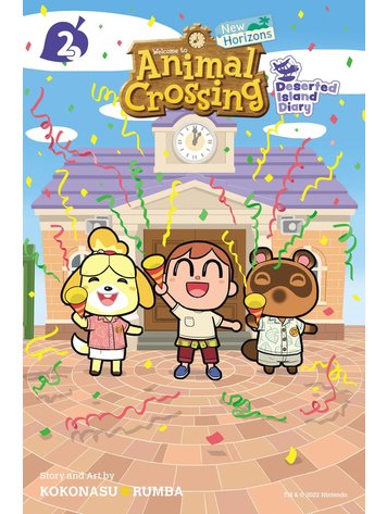 VIZ MEDIA LLC ANIMAL CROSSING NEW HORIZONS GN VOL 02 DESERTED ISLAND DIARY