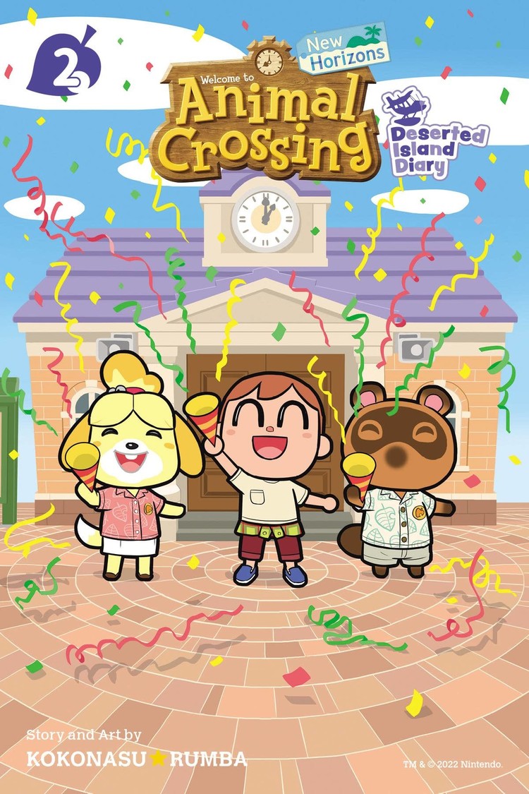 VIZ MEDIA LLC ANIMAL CROSSING NEW HORIZONS GN VOL 02 DESERTED ISLAND DIARY