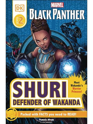 DK PUBLISHING CO MARVEL BLACK PANTHER SHURI DEFENDER OF WAKANDA SC