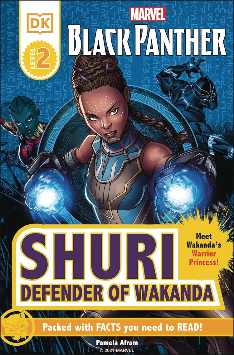 DK PUBLISHING CO MARVEL BLACK PANTHER SHURI DEFENDER OF WAKANDA SC