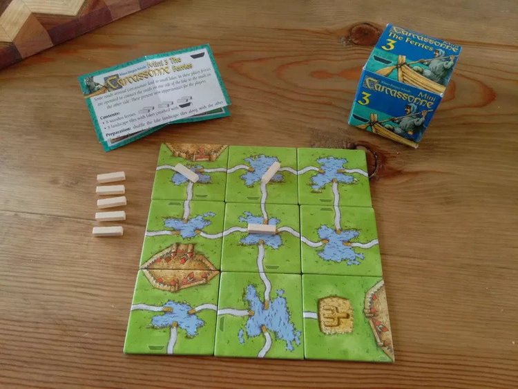 Z-MAN GAMES INC MINI CARCASSONNE: THE FERRIES