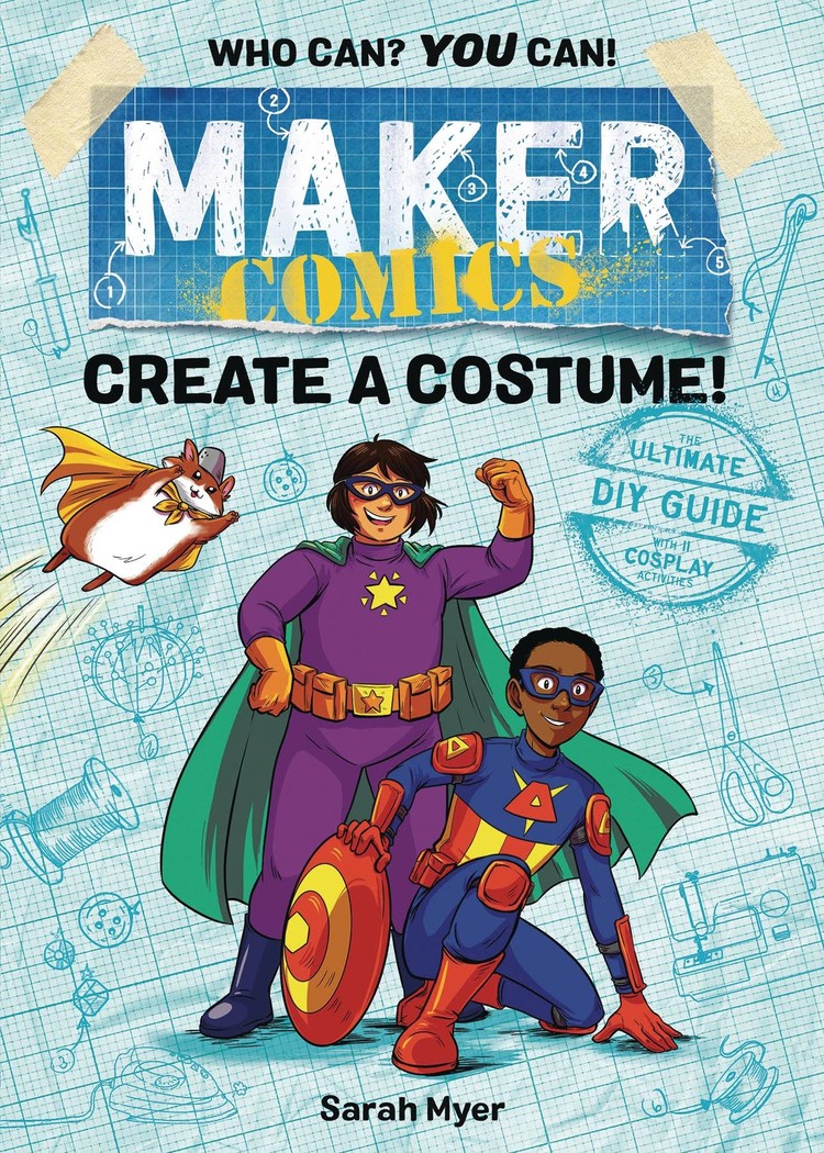 FIRST SECOND BOOKS MAKER COMICS GN CREATE A COSTUME