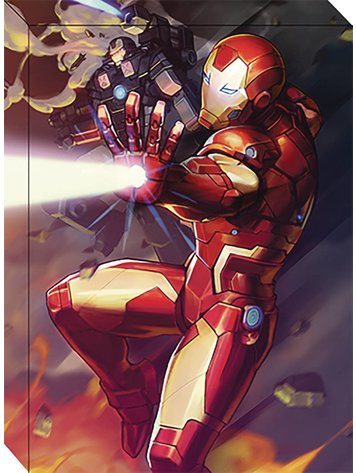 IRON MAN CANVAS 20IN WALL ART