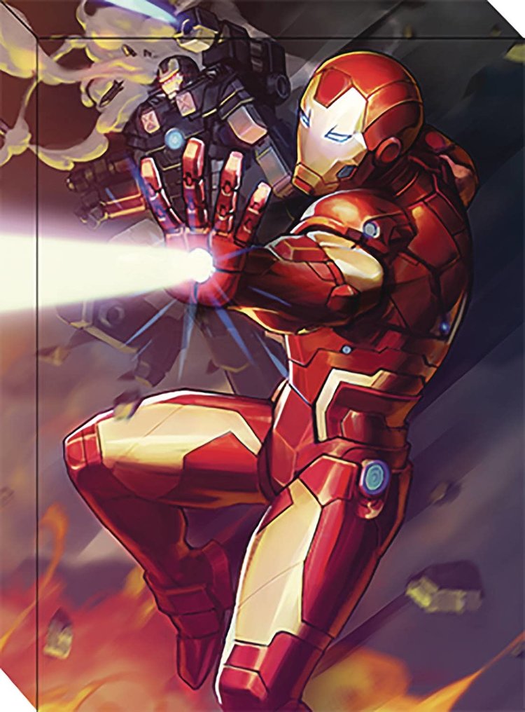 IRON MAN CANVAS 20IN WALL ART