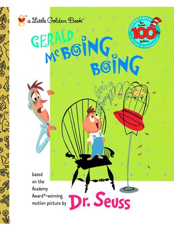 GOLDEN BOOKS GERALD MCBOING BOING LITTLE GOLDEN BOOK