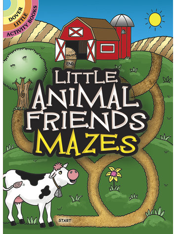 DOVER PUBLICATIONS LITTLE ANIMAL FRIENDS MAZES
