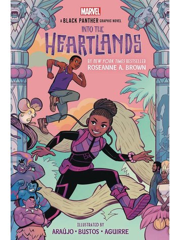 GRAPHIX BLACK PANTHER SHURI & TCHALLA INTO HEARTLANDS GN