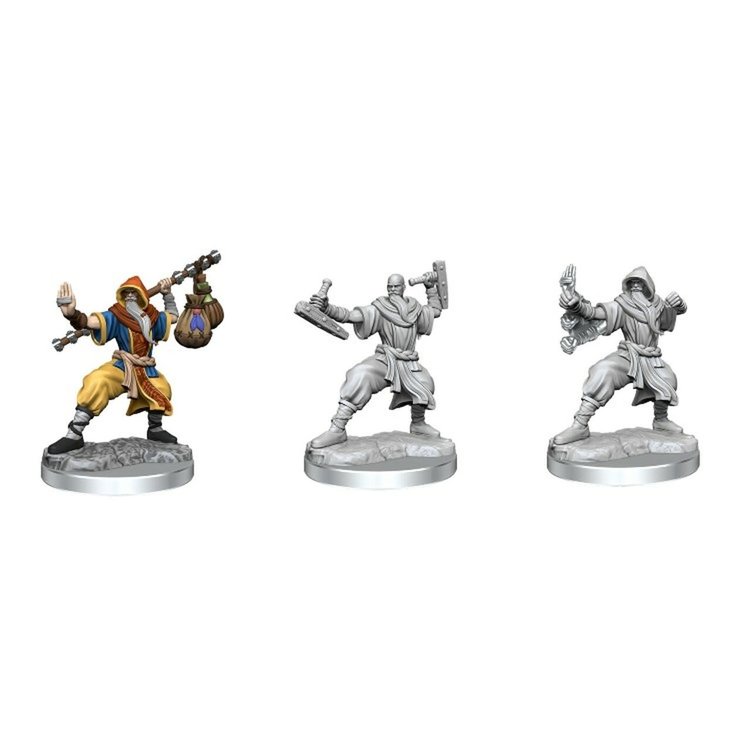 WIZKIDS D&D FRAMEWORKS W1 MALE HUMAN MONK