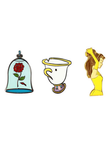 DISNEY BEAUTY AND THE BEAST BELLE LAPEL PINS