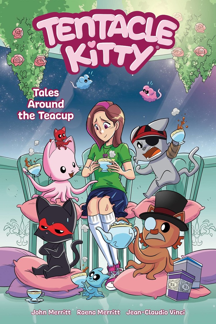 DARK HORSE COMICS TENTACLE KITTY TALES AROUND THE TEACUP TP