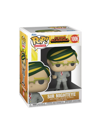 FUNKO POP ANIMATION HERO ACADEMIA SIR NIGHTEYE VINYL FIG