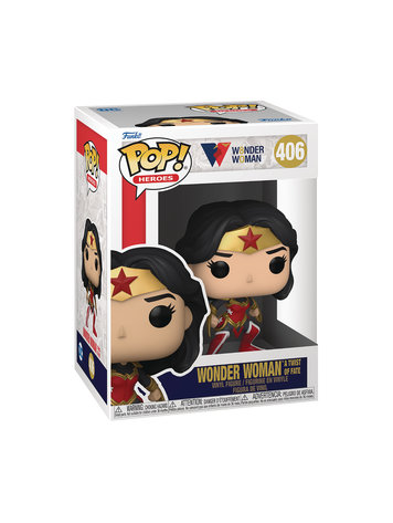 FUNKO POP HEROS WONDER WOMAN 80TH A TWIST OF FATE WONDER WOMAN FIG