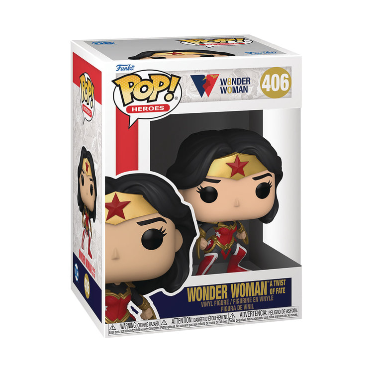 FUNKO POP HEROS WONDER WOMAN 80TH A TWIST OF FATE WONDER WOMAN FIG