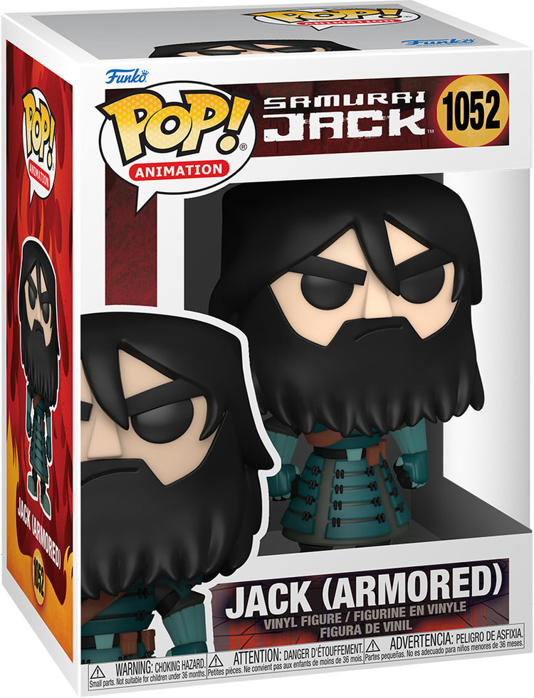 FUNKO POP ANIMATION SAMURAI JACK ARMORED JACK VIN FIG