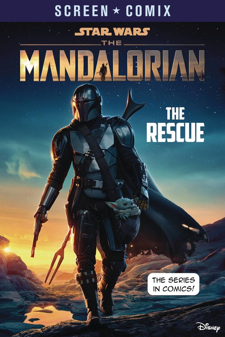 PENGUIN RANDOM HOUSE STAR WARS MANDALORIAN SCREEN COMIX TP VOL 02 RESCUE
