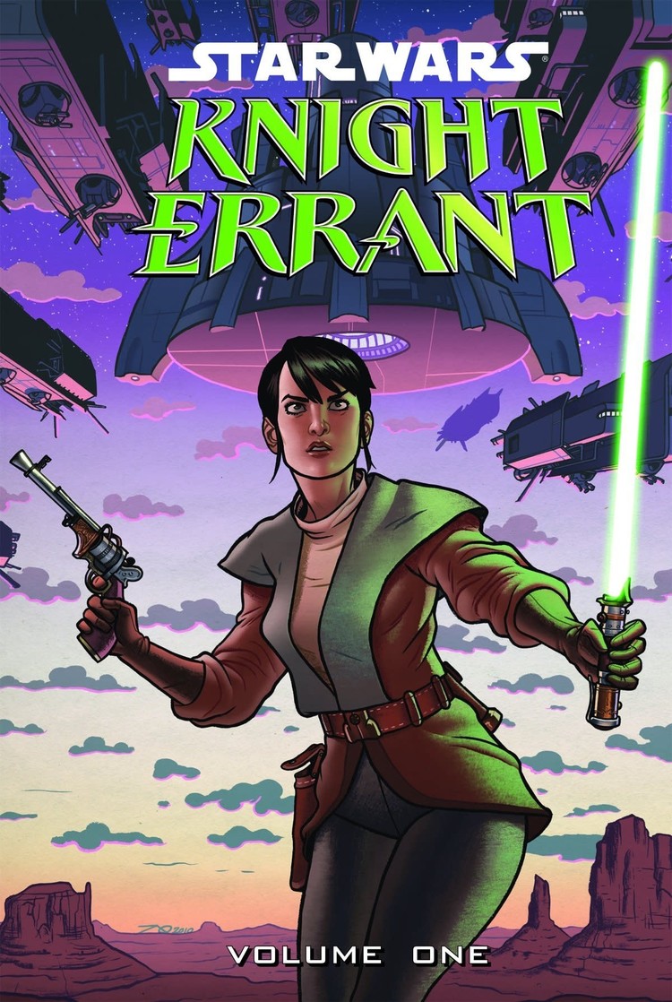 DARK HORSE COMICS STAR WARS KNIGHT ERRANT TP VOL 01 AFLAME