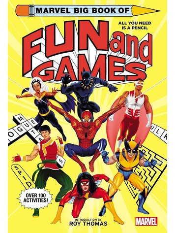 ABRAMS MARVEL BIG BOOK OF FUN AND GAMES
