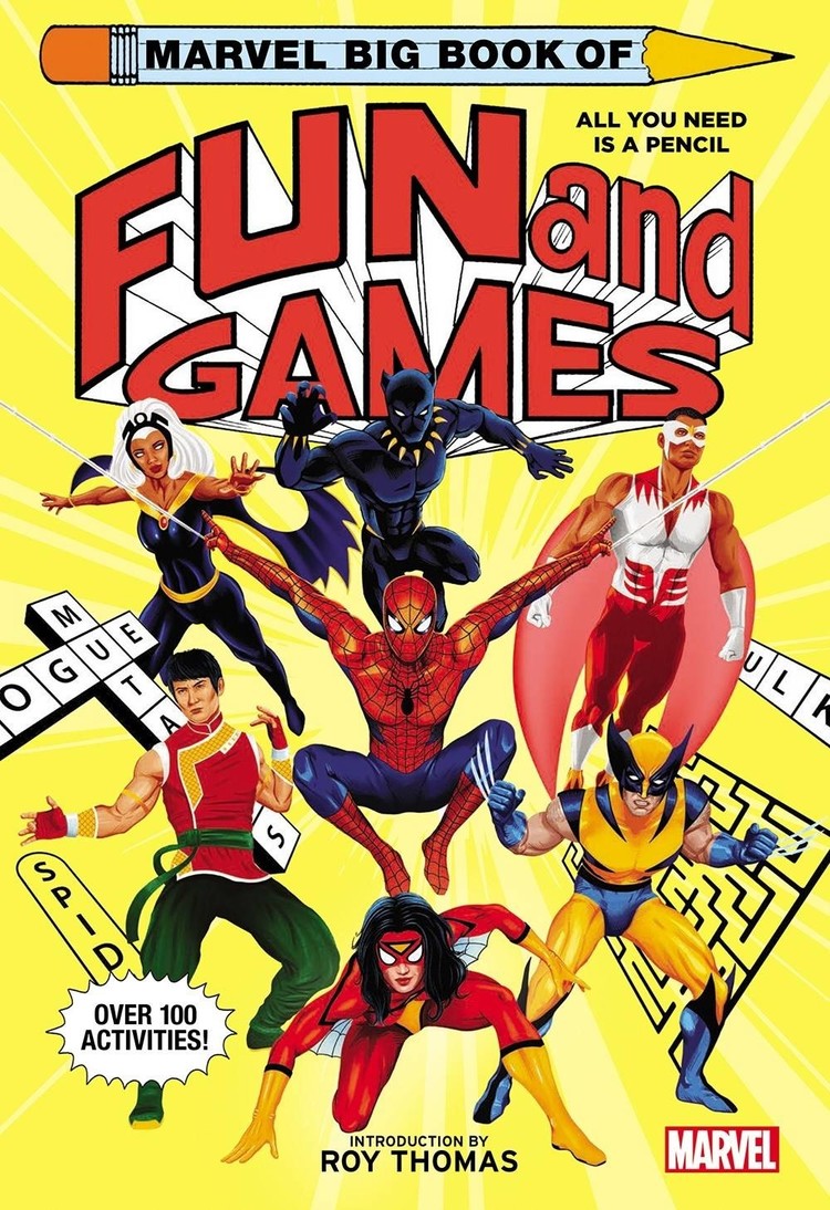 ABRAMS MARVEL BIG BOOK OF FUN AND GAMES