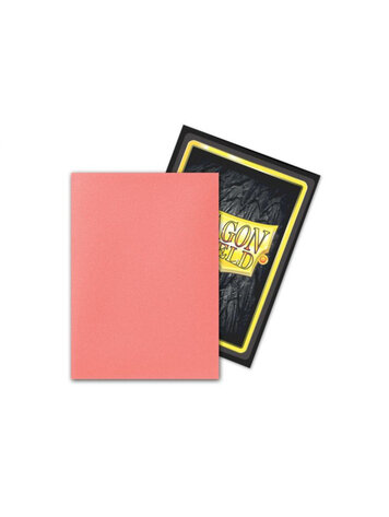 DRAGON SHIELD DRAGON SHIELD 100CT MATTE DUAL SLEEVES PEACH