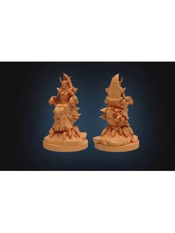 DUNGEONS AND DIVERSITY MINI TIEFLING WARLOCK