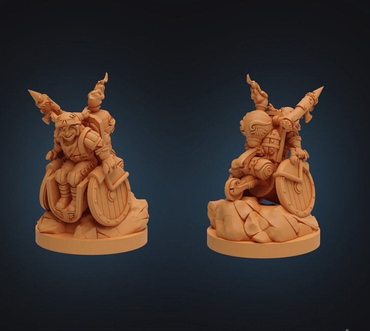 DUNGEONS AND DIVERSITY MINI GNOME ARTIFICER