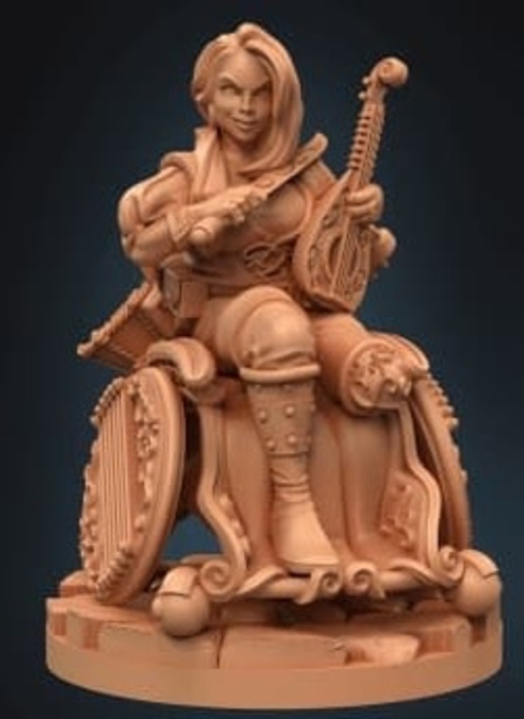 DUNGEONS AND DIVERSITY MINI ELF BARD