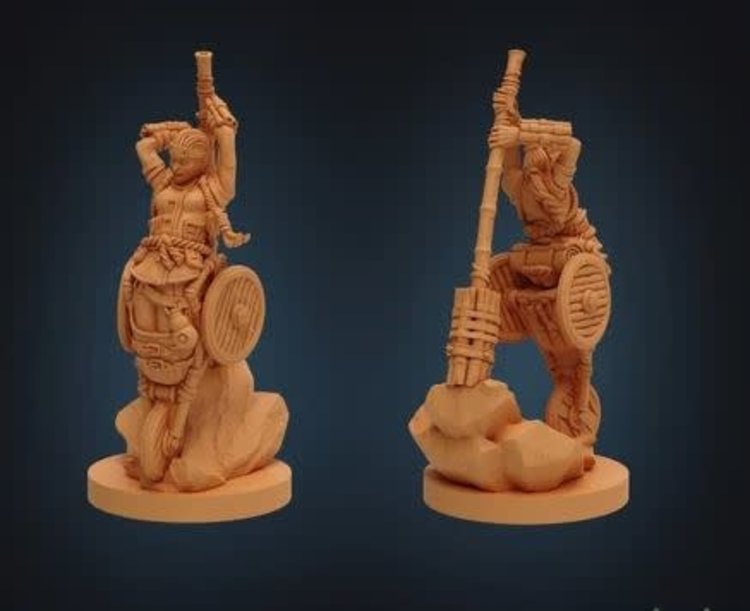 DUNGEONS AND DIVERSITY MINI HUMAN MONK