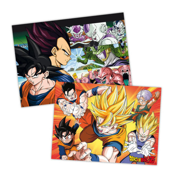 ABYSSE AMERICA DRAGON BALL Z FIRST FOR SURVIVAL 2PC POSTER SET
