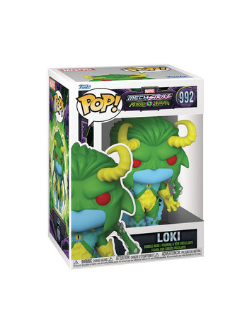FUNKO POP MARVEL MONSTER HUNTERS LOKI VIN FIG