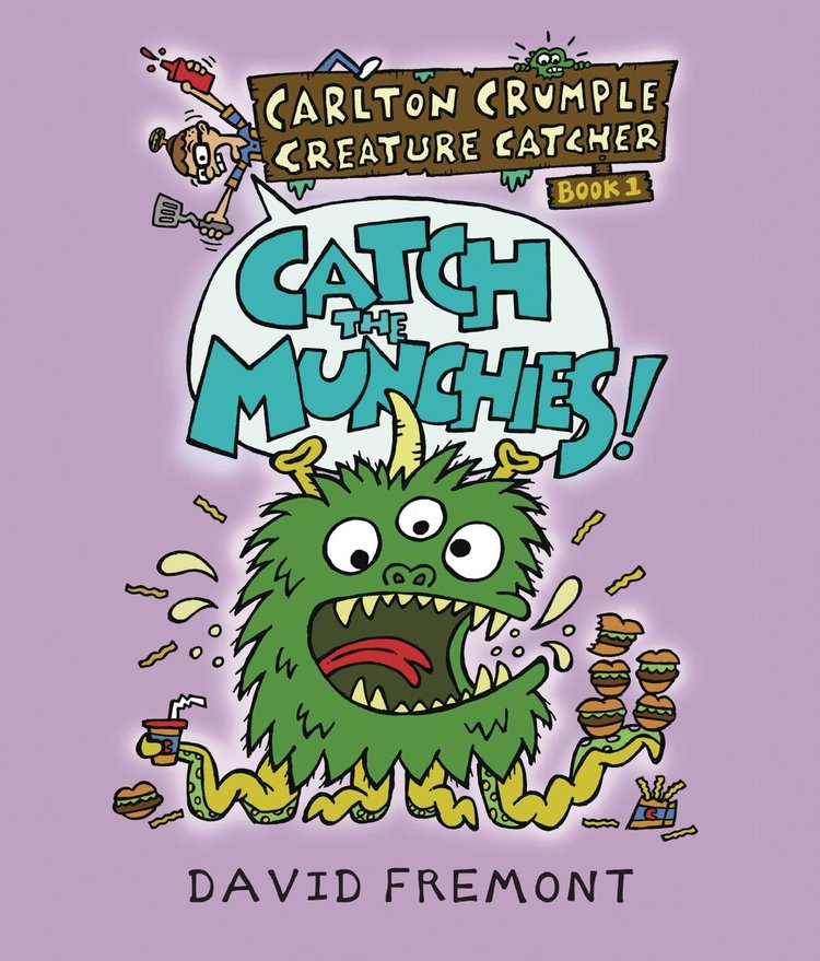 CARLTON CRUMPLE CREATURE CATCHER SC 01 CATCH THE MUNCHIES!