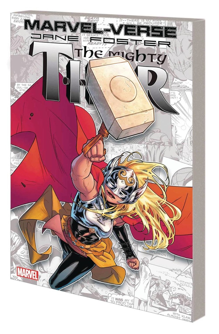 MARVEL COMICS MARVEL-VERSE GN TP JANE FOSTER MIGHTY THOR