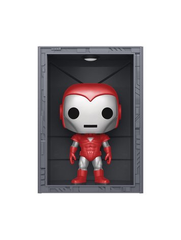 FUNKO POP DELUXE MARVEL HALL OF ARMOR SILVER CENTURION PX VIN FIG