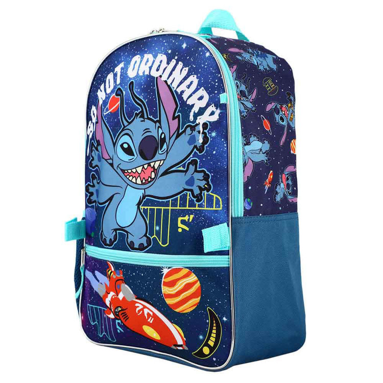 BIOWORLD DISNEY STITCH 5 PC BACKPACK SET