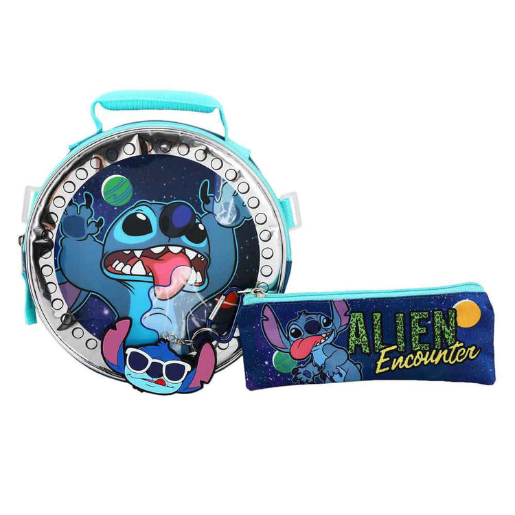 BIOWORLD DISNEY STITCH 5 PC BACKPACK SET