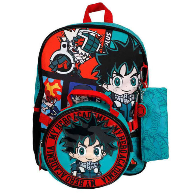 BIOWORLD MY HERO ACADEMIA PLUS ULTRA 5 PC BACKPACK SET