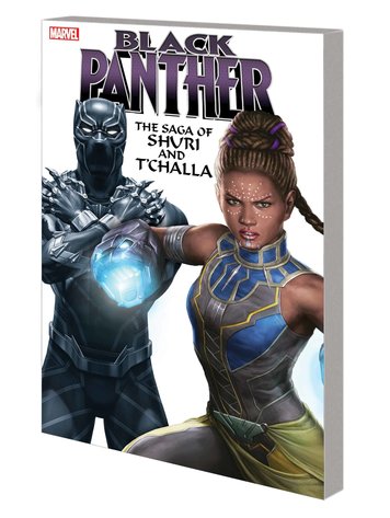 MARVEL COMICS BLACK PANTHER THE SAGA OF SHURI AND T'CHALLA TPB
