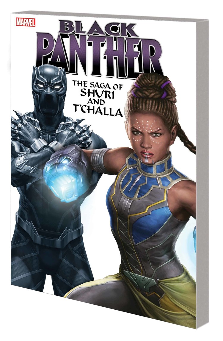 MARVEL COMICS BLACK PANTHER THE SAGA OF SHURI AND T'CHALLA TPB
